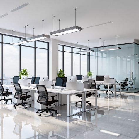 Modern office commercial interior