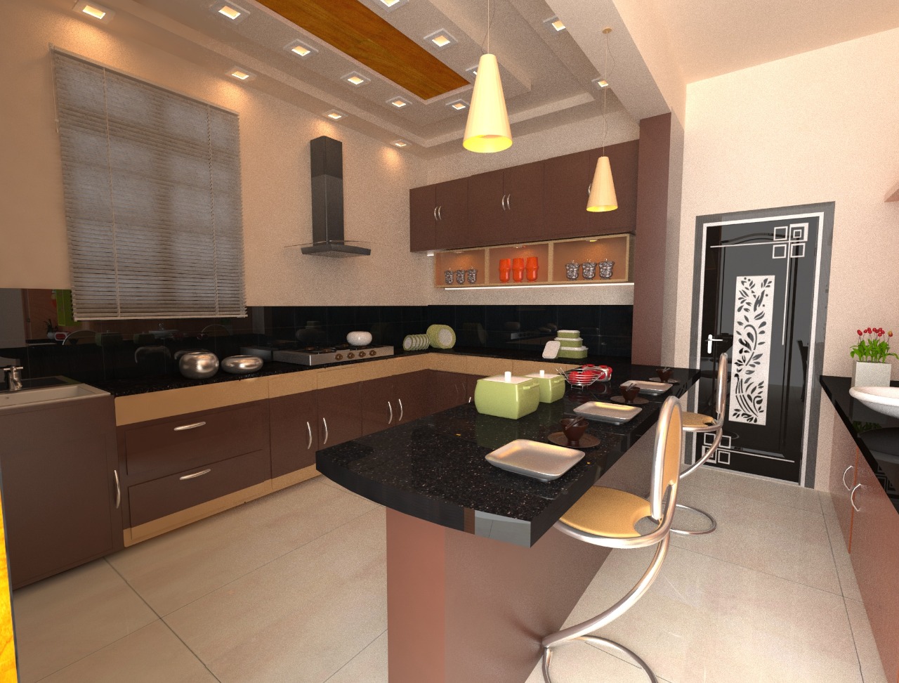Kitchen storage design
